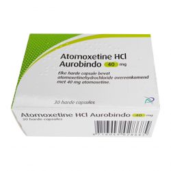 Атомоксетин HCL 40 мг Европа :: Аналог Когниттера :: Aurobindo капс. №30 в Липецке и области фото